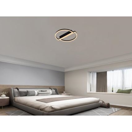LED Dæmpbar loftlampe LED/55W/230V 3000-6500K + fjernbetjening