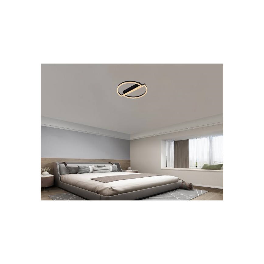 LED Dæmpbar loftlampe LED/55W/230V 3000-6500K + fjernbetjening