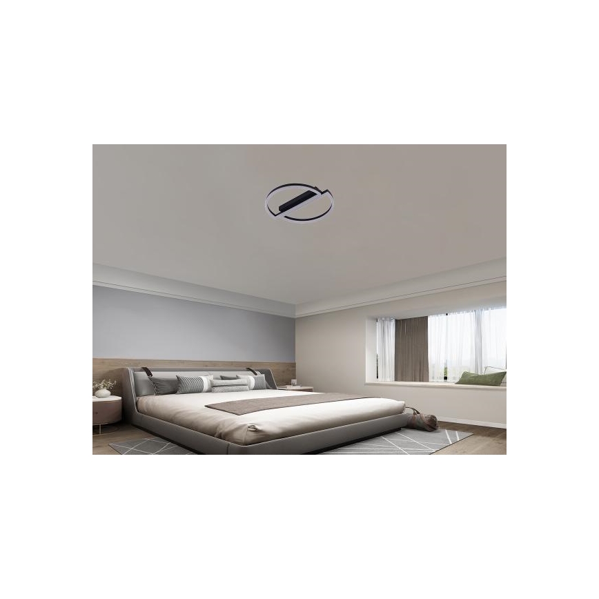 LED Dæmpbar loftlampe LED/55W/230V 3000-6500K + fjernbetjening