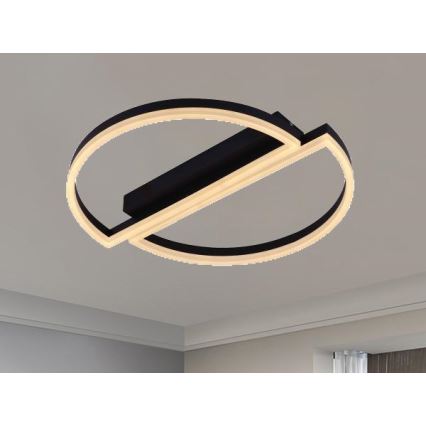 LED Dæmpbar loftlampe LED/55W/230V 3000-6500K + fjernbetjening
