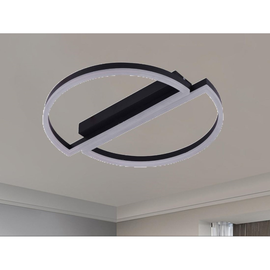 LED Dæmpbar loftlampe LED/55W/230V 3000-6500K + fjernbetjening
