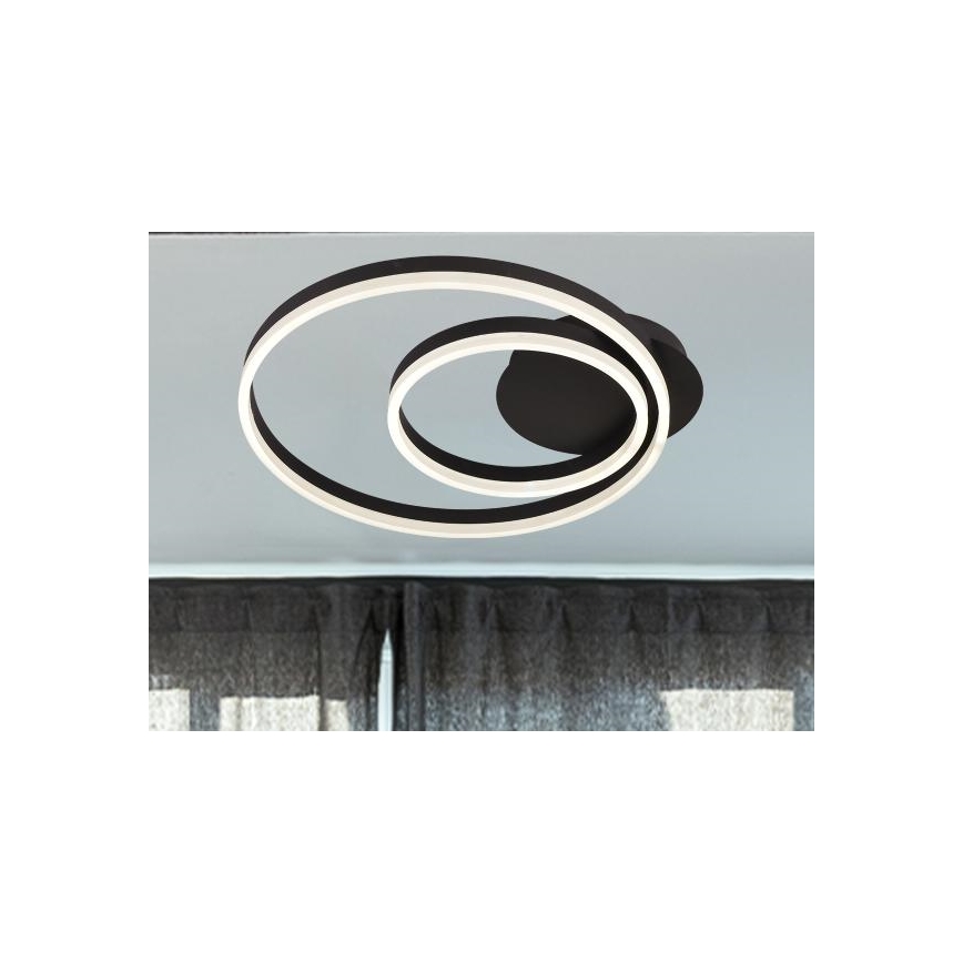 LED dæmpbar loftlampe LED/55W/230V 3000-6500K + fjernbetjening