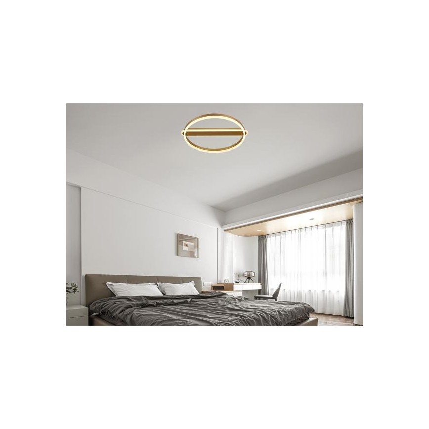 LED-dæmpbar loftlampe LED/60W/230V 3000-6500K + fjernbetjening