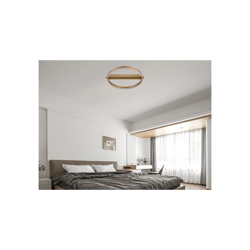 LED-dæmpbar loftlampe LED/60W/230V 3000-6500K + fjernbetjening