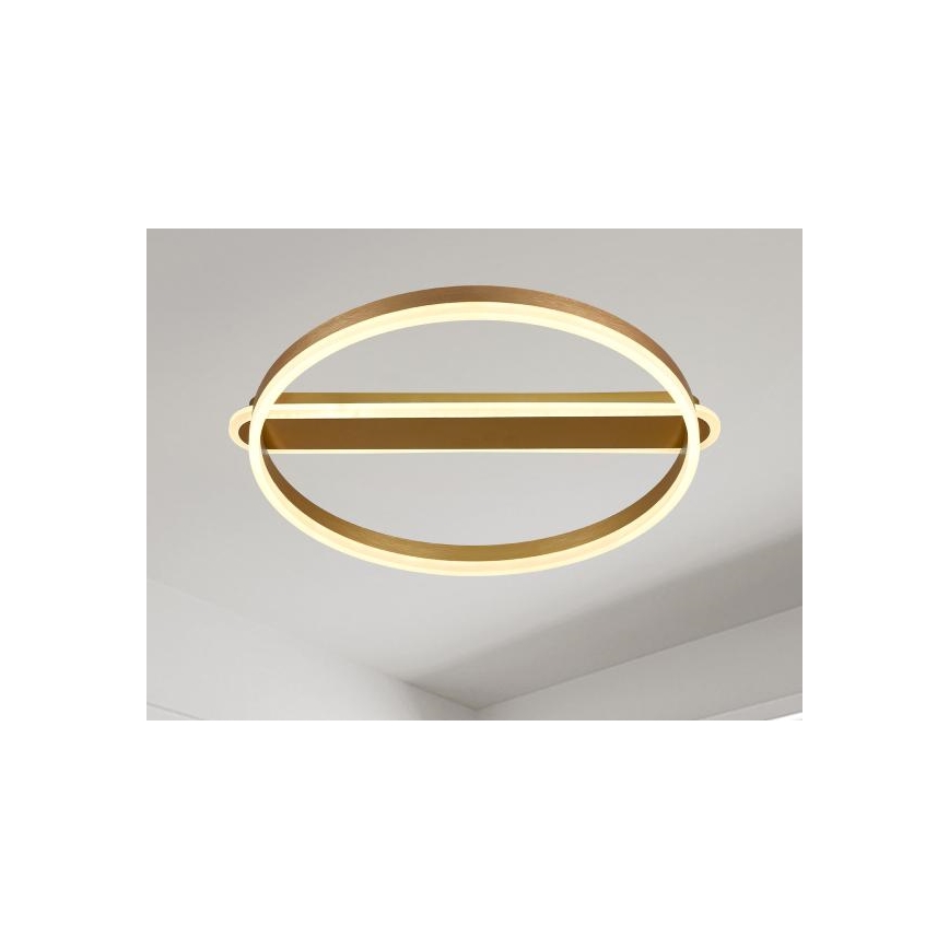 LED-dæmpbar loftlampe LED/60W/230V 3000-6500K + fjernbetjening