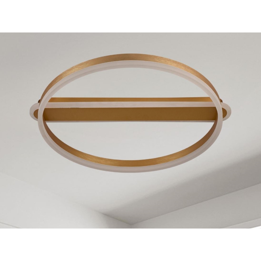 LED-dæmpbar loftlampe LED/60W/230V 3000-6500K + fjernbetjening