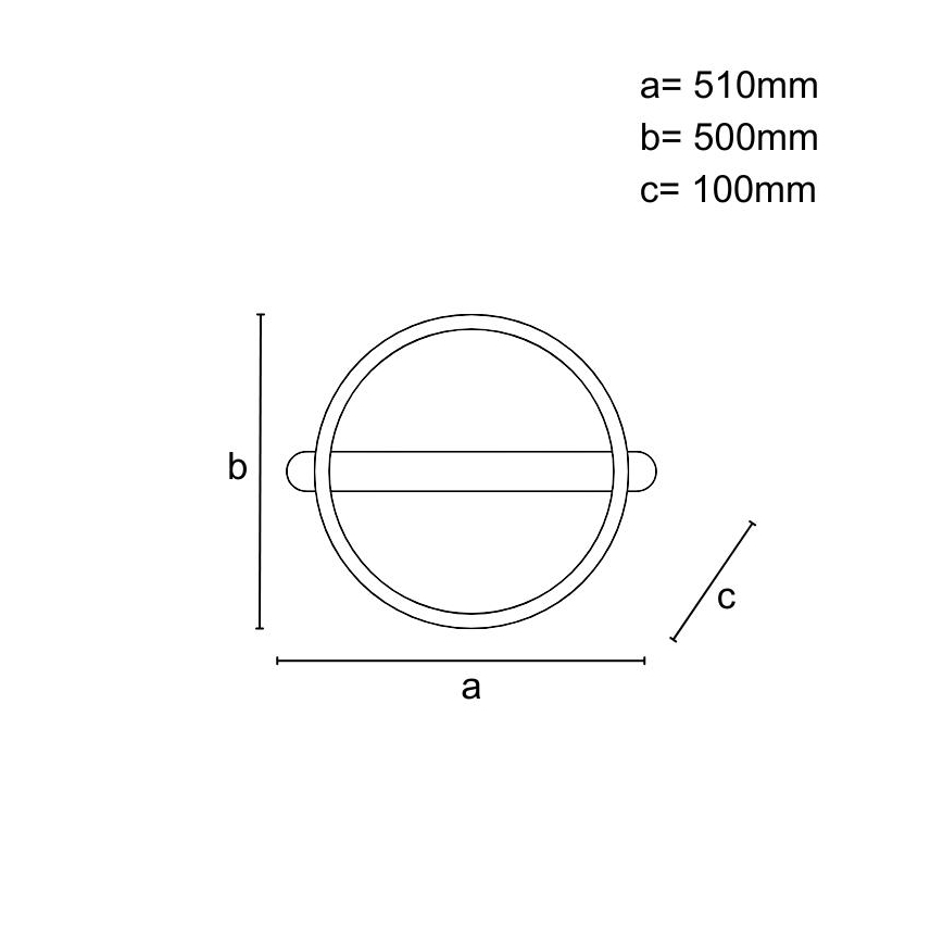 LED-dæmpbar loftlampe LED/60W/230V 3000-6500K + fjernbetjening