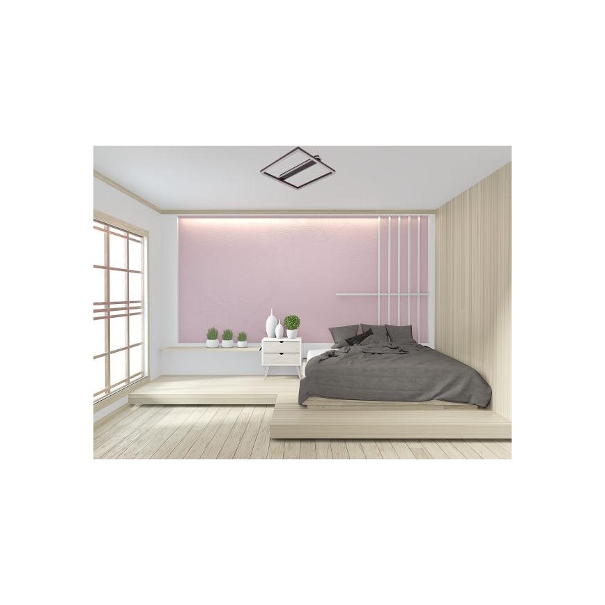 LED-dæmpbar loftlampe LED/60W/230V 3000-6500K + fjernbetjening