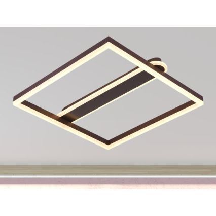 LED-dæmpbar loftlampe LED/60W/230V 3000-6500K + fjernbetjening