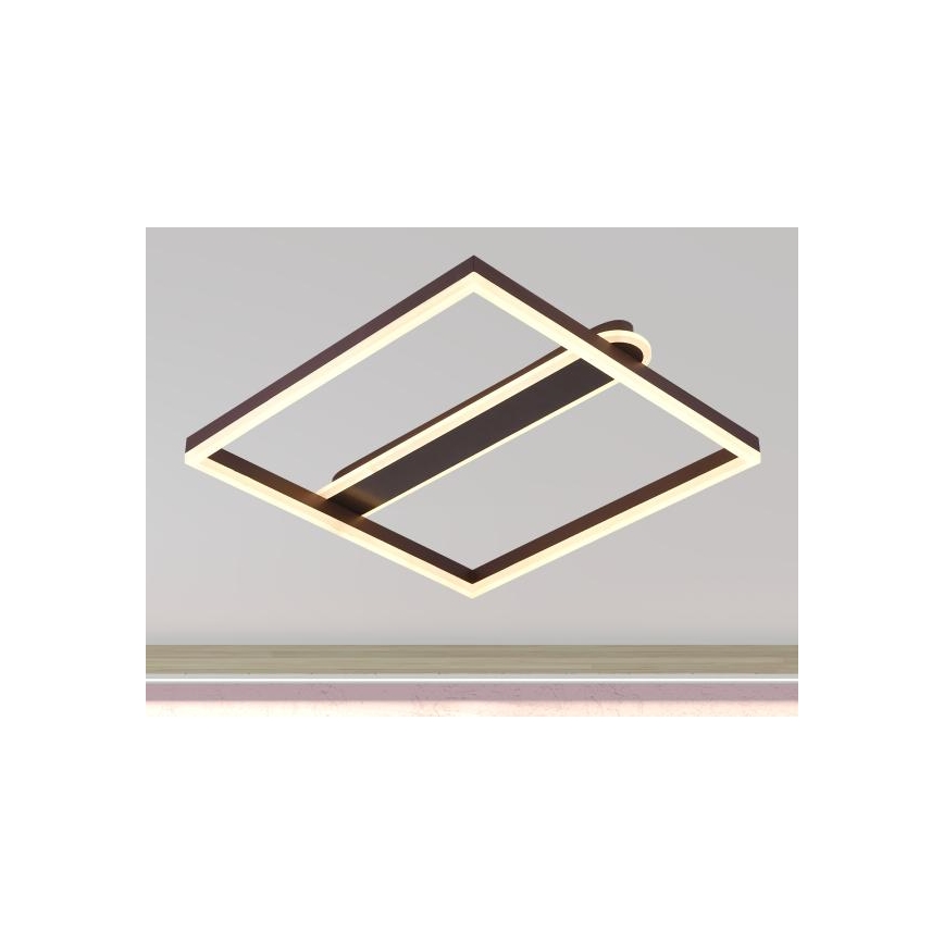 LED-dæmpbar loftlampe LED/60W/230V 3000-6500K + fjernbetjening