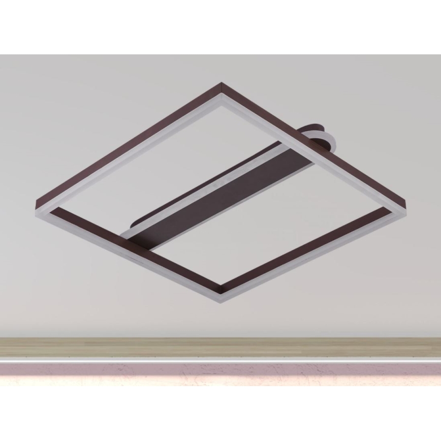 LED-dæmpbar loftlampe LED/60W/230V 3000-6500K + fjernbetjening