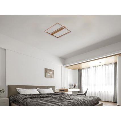 LED Dæmpbar loftlampe LED/60W/230V 3000-6500K + fjernbetjening