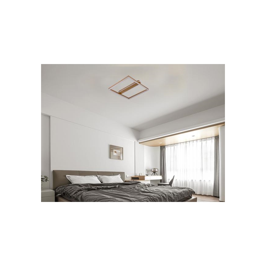 LED Dæmpbar loftlampe LED/60W/230V 3000-6500K + fjernbetjening