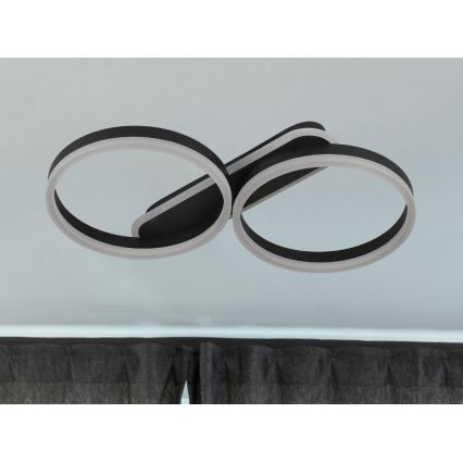 LED Dæmpbar loftlampe LED/60W/230V 3000-6500K + fjernbetjening