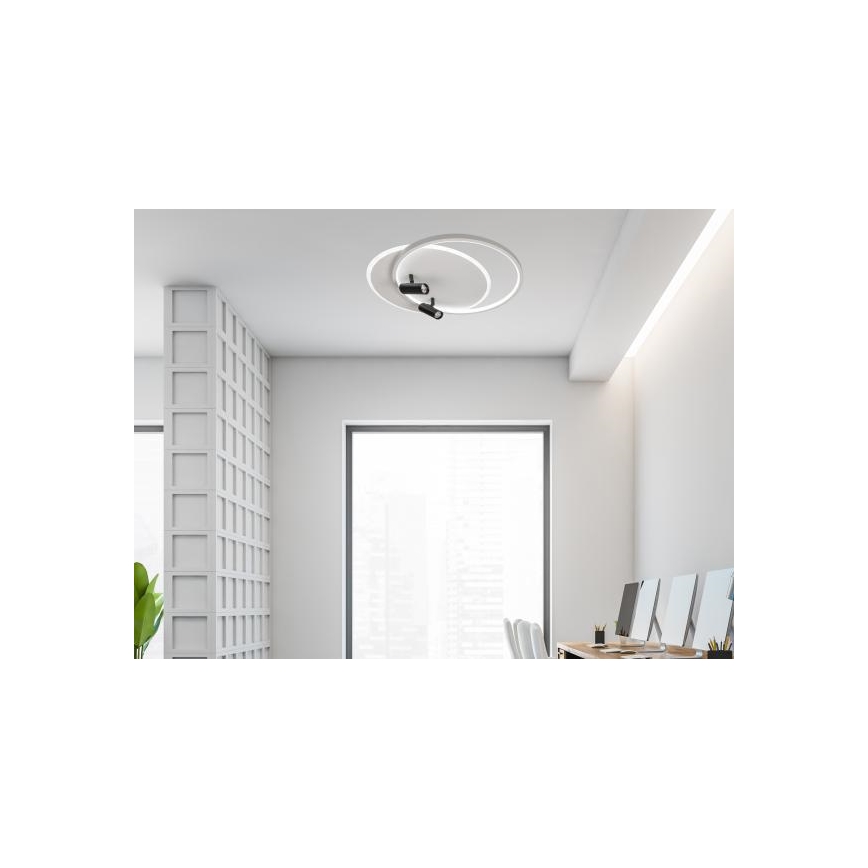 LED Dæmpbar loftlampe LED/65W/230V 3000-6500K hvid + fjernbetjening