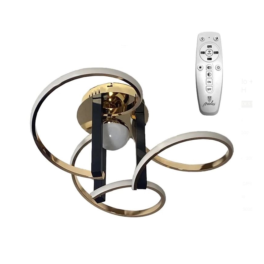 LED Dæmpbar loftlampe LED/70W/230V 3000-6500K + fjernbetjening