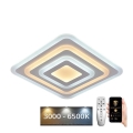 LED Dæmpbar loftlampe LED/80W/230V 3000-6500K + fjernbetjening