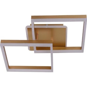 LED dæmpbar loftlampe LED/80W/230V 3000-6500K + fjernbetjening