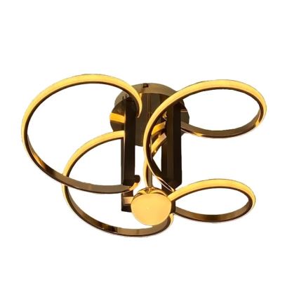 LED Dæmpbar loftlampe LED/80W/230V 3000-6500K + fjernbetjening