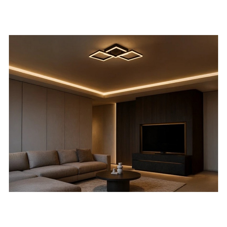 LED dæmpbar loftlampe LED/85W/230V 3000-6500K + fjernbetjening