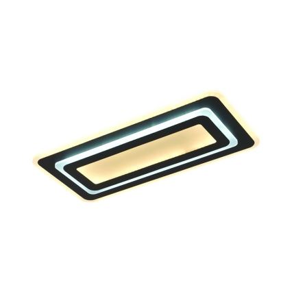 Dæmpbar LED-loftlampe LED/85W/230V 3000-6500K sort + fjernbetjening