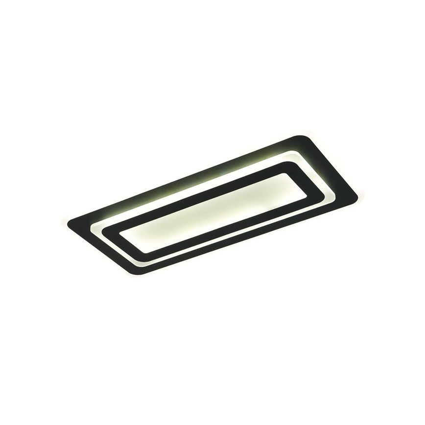 Dæmpbar LED-loftlampe LED/85W/230V 3000-6500K sort + fjernbetjening