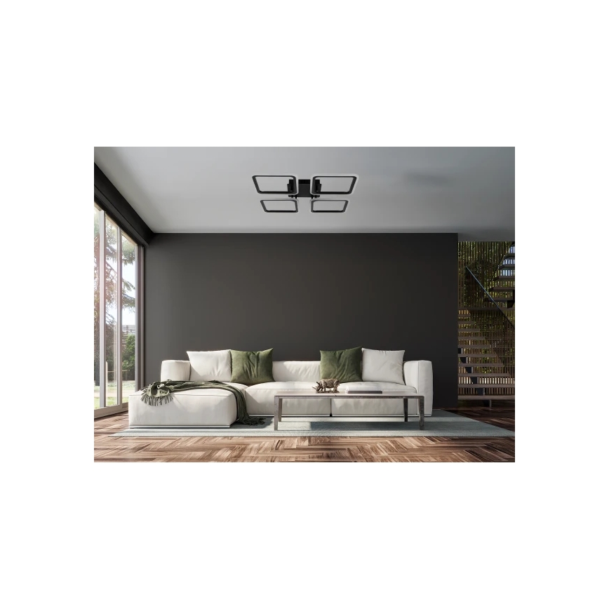 LED dæmpbar loftlampe LED/95W/230V 3000-6500K + fjernbetjening