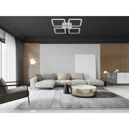 LED-dæmpbar loftlampe LED/95W/230V 3000-6500K + fjernbetjening