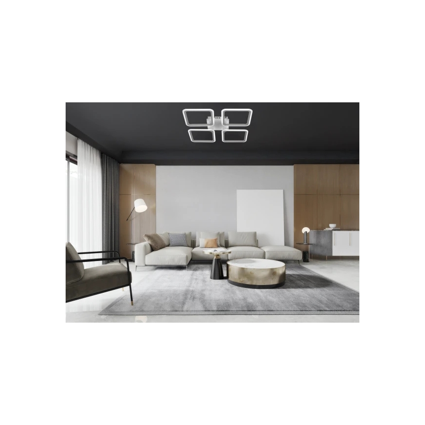 LED-dæmpbar loftlampe LED/95W/230V 3000-6500K + fjernbetjening