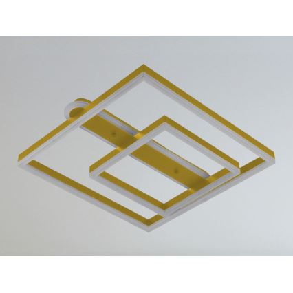 LED Dæmpbar loftlampe LED/95W/230V 3000-6500K + fjernbetjening