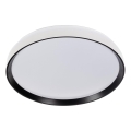 LED dæmpbar loftlampe LIXAN LED/65W/230V 3000-6500K Ø 48,6 cm hvid/sort + fjernbetjening
