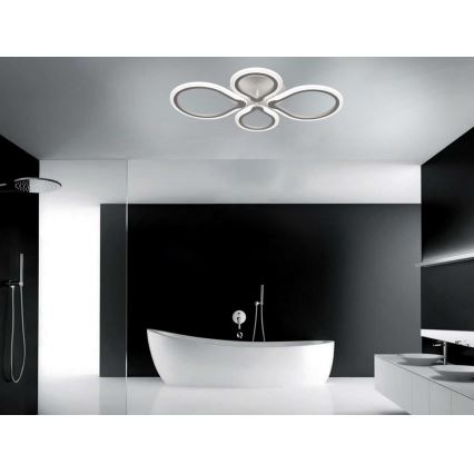 LED Dæmpbar loftlampe TRIESTE 1xLED/52W/230V + fjernbetjening