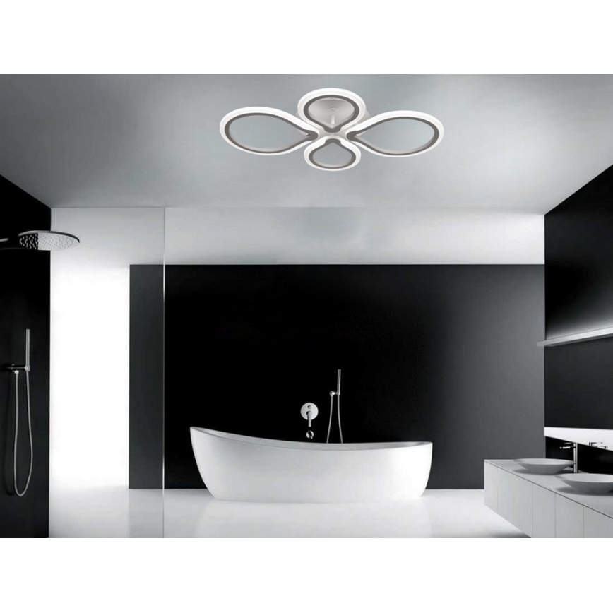 LED Dæmpbar loftlampe TRIESTE 1xLED/52W/230V + fjernbetjening