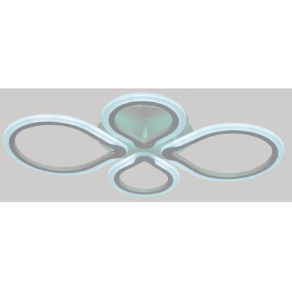 Dæmpbar LED-loftlampe TRIESTE LED/52W/230V + fjernbetjening