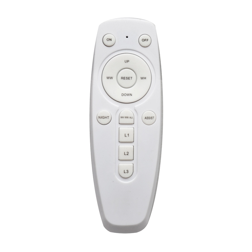 Dæmpbar LED-loftlampe TRIESTE LED/52W/230V + fjernbetjening