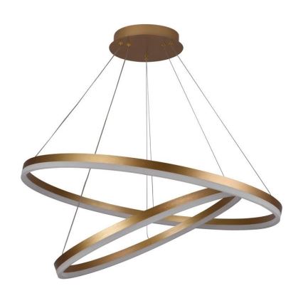 LED dæmpbar loftlampe på kabel LED/100W/230V 3000-6500K Ø 80 cm + fjernbetjening