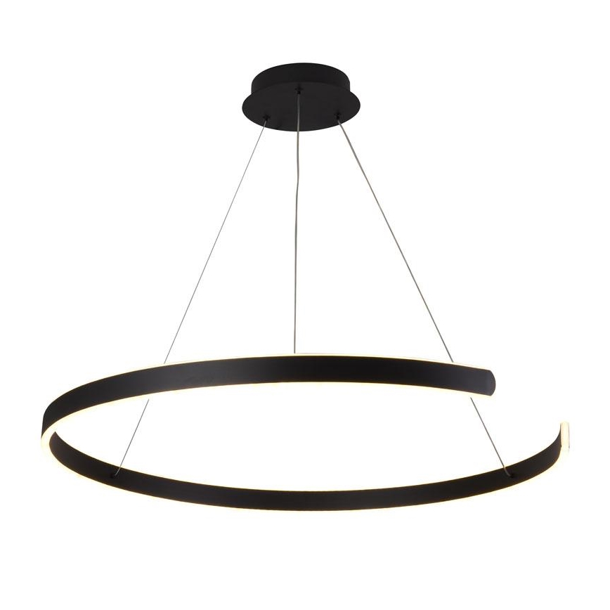 LED dæmpbar loftlampe på kabel LED/100W/230V 3000-6500K Ø 80 cm + fjernbetjening