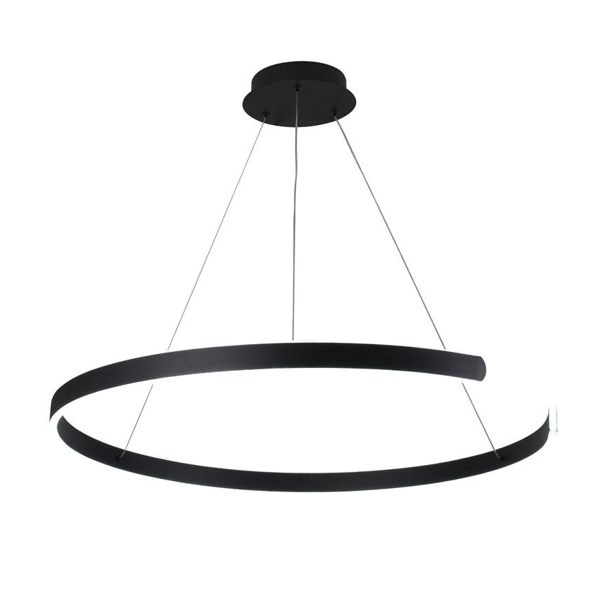 LED dæmpbar loftlampe på kabel LED/100W/230V 3000-6500K Ø 80 cm + fjernbetjening