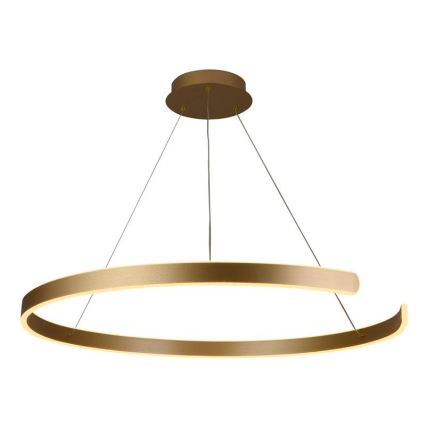 LED dæmpbar loftlampe på kabel LED/100W/230V 3000-6500K Ø 80 cm + fjernbetjening