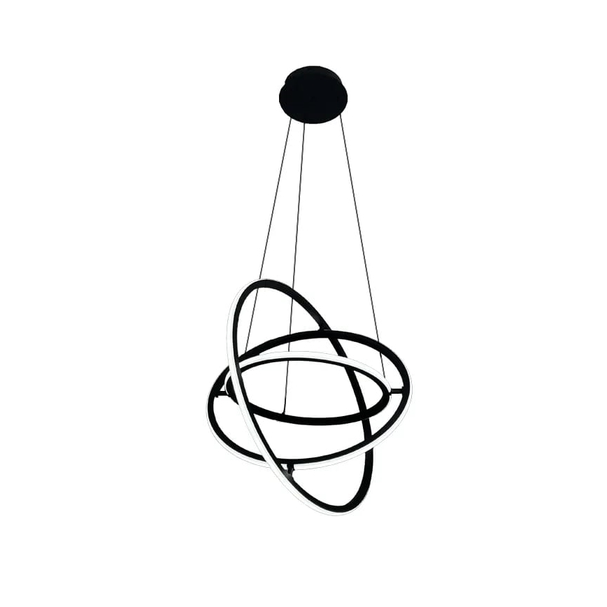 LED dæmpbar loftlampe på kabel LED/105W/230V 3000-6500K Ø 60 cm + fjernbetjening