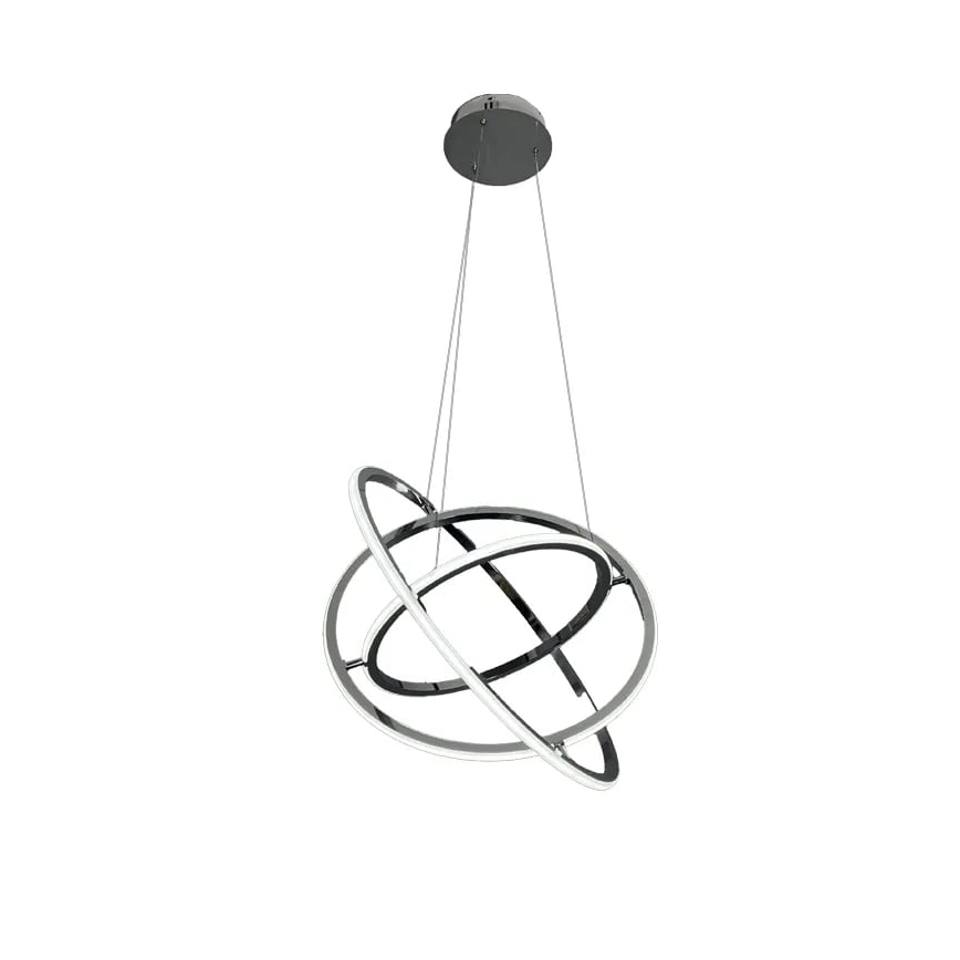 LED dæmpbar loftlampe på kabel LED/105W/230V 3000-6500K Ø 60 cm + fjernbetjening