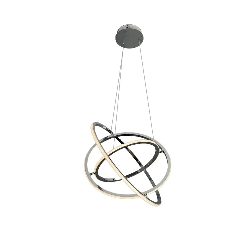 LED dæmpbar loftlampe på kabel LED/105W/230V 3000-6500K Ø 60 cm + fjernbetjening