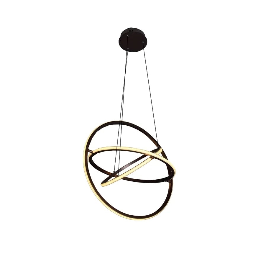 LED dæmpbar loftlampe på kabel LED/105W/230V 3000-6500K Ø 60 cm + fjernbetjening