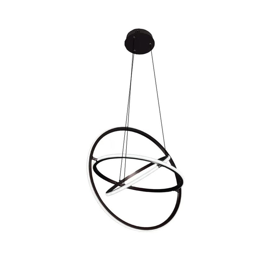 LED dæmpbar loftlampe på kabel LED/105W/230V 3000-6500K Ø 60 cm + fjernbetjening