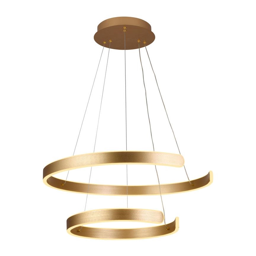 LED dæmpbar loftlampe på kabel LED/120W/230V 3000-6500K Ø 60 cm + fjernbetjening