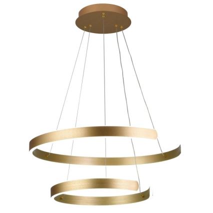 LED dæmpbar loftlampe på kabel LED/120W/230V 3000-6500K Ø 60 cm + fjernbetjening