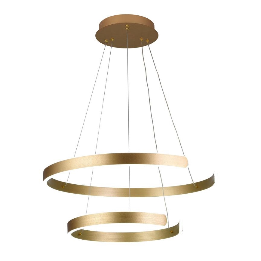 LED dæmpbar loftlampe på kabel LED/120W/230V 3000-6500K Ø 60 cm + fjernbetjening
