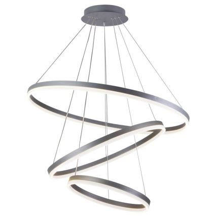 LED dæmpbar loftlampe på kabel LED/125W/230V 3000-6500K Ø 80 cm + fjernbetjening