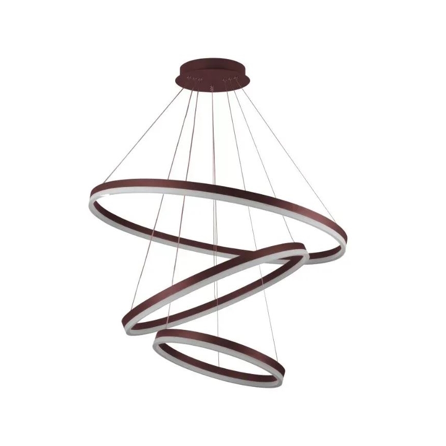 LED dæmpbar loftlampe på kabel LED/125W/230V 3000-6500K Ø 80 cm + fjernbetjening