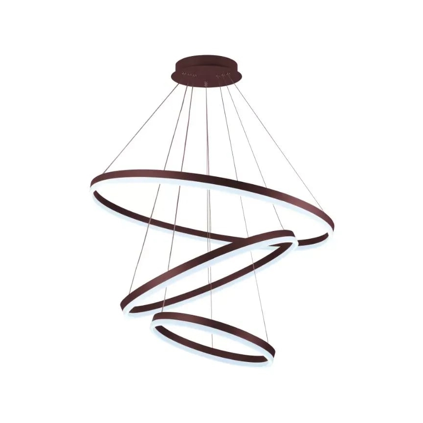 LED dæmpbar loftlampe på kabel LED/125W/230V 3000-6500K Ø 80 cm + fjernbetjening